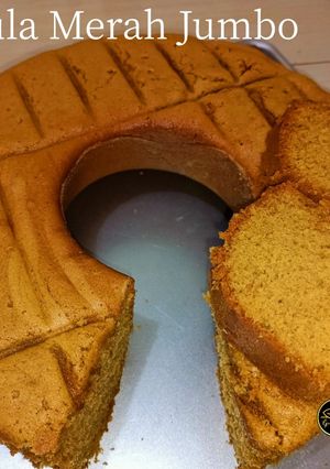 Foto resep 46. BOLU GULA MERAH JUMBO (Baking Pan)
