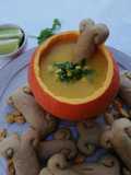 Brebaje picante de maíz, calabaza y huesos de mastodonte