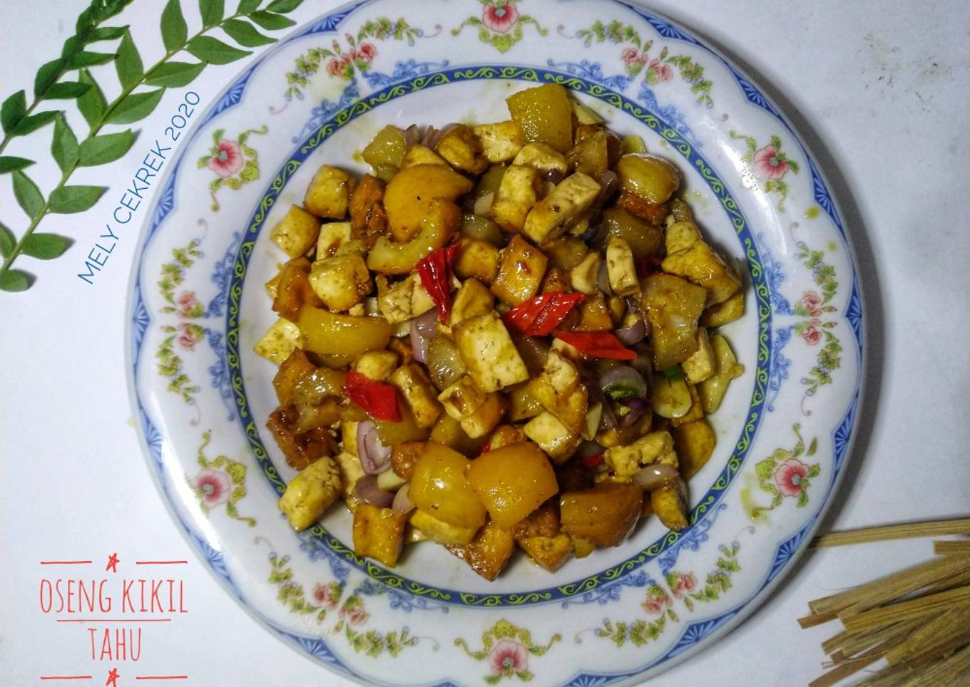Oseng Kikil Tahu