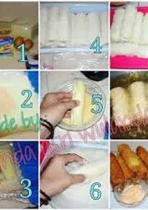 Foto resep Roti gulung sosis keju
