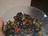 Tumis daun pepaya jepang jeletot