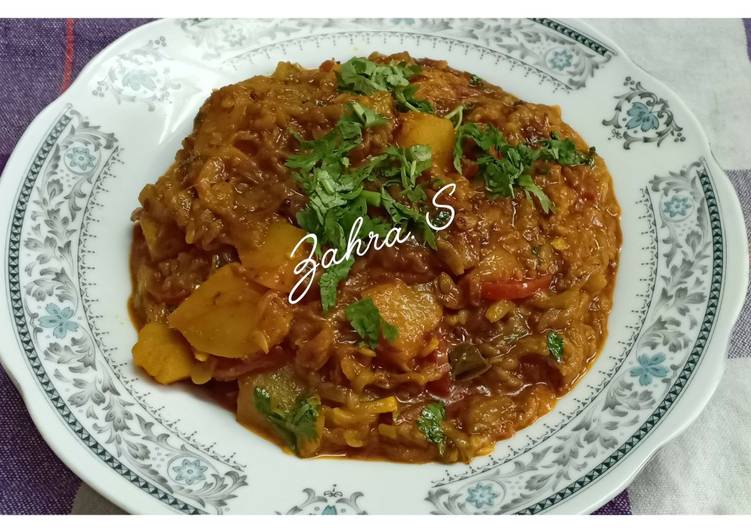 Fresh Turai aloo ki sabzi