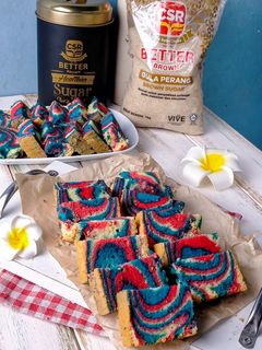 Gambar Kek marble jelita