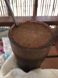 Φωτογραφία της συνταγής Milkshake σοκολατένιο με μπανάνα και καφέ