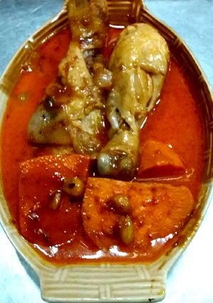 รูปของ แกงมัสมั่นน่องไก่มันเทศ