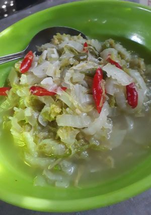Foto resep Tumis sawi putih