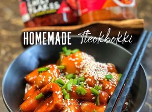 Gambar Homemade Tteokbokki