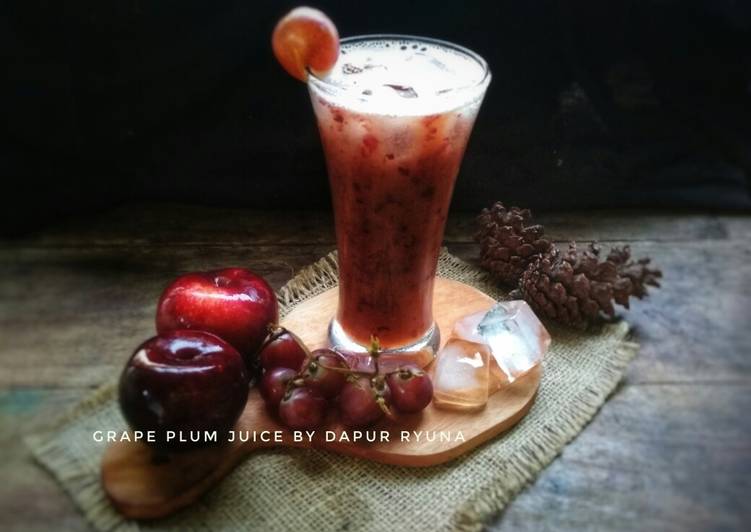 Resep Grape Plum Juice, Bikin Ngiler