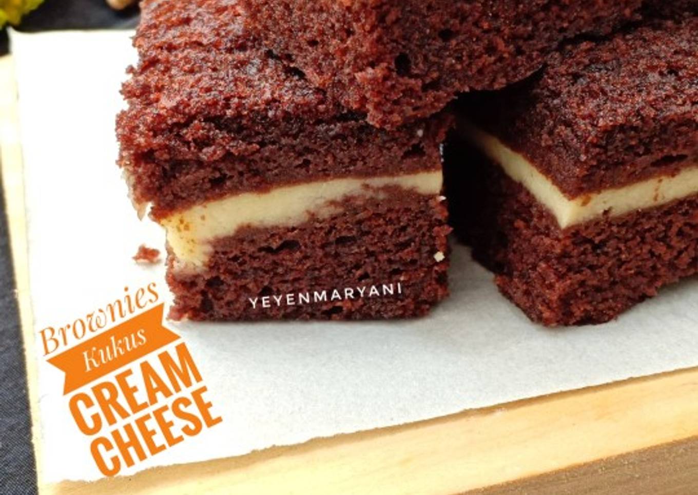 Brownies Kukus Cream Cheese