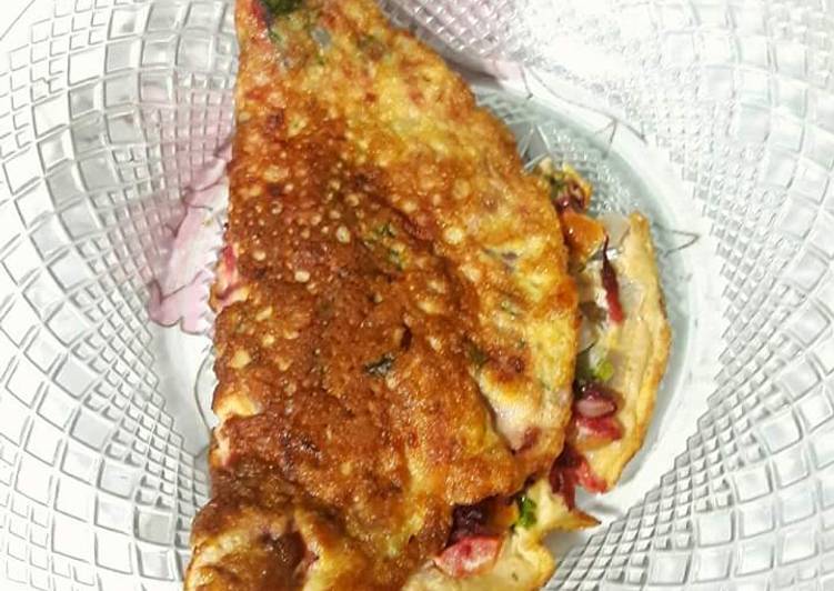 Beetroot Omelette