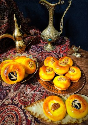 عکسی از دستور شیرینی دانمارکی نارگیلی هلندی