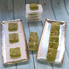 A picture of Avocado Paneer Kalakand.