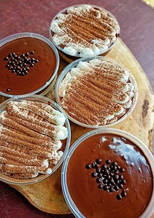 Foto resep Brownies dessert box