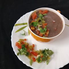 A picture of Ragi soup.