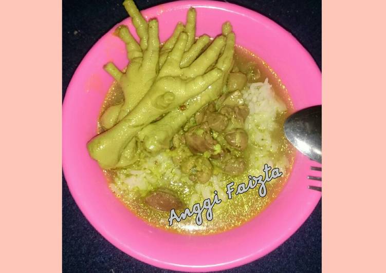Resep Soto Ceker+jeroan Ayam Anti Gagal