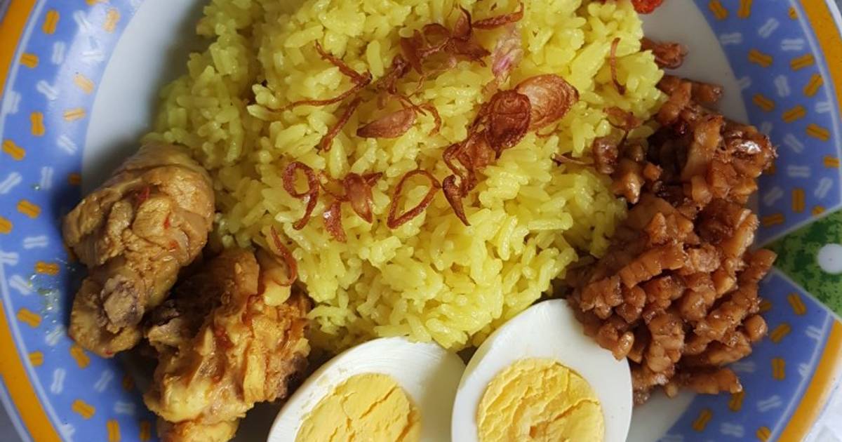 Resep Rahasia Nasi Kuning Gurih Dan Wangi Oleh Yanti Cookpad 2552