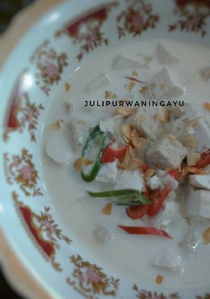 Foto resep Tahu Tempe Kuah Santan (Klotok Tahu Tempe/ Tahu Tempe Belamak)