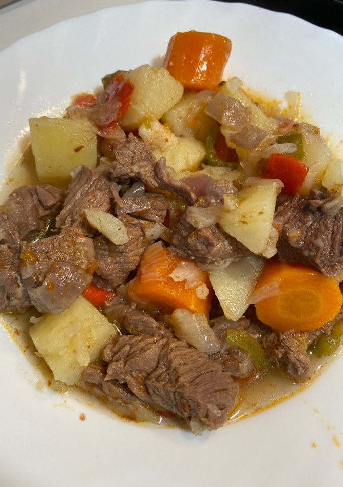 Una foto de Ternera en salsa (olla perfect)