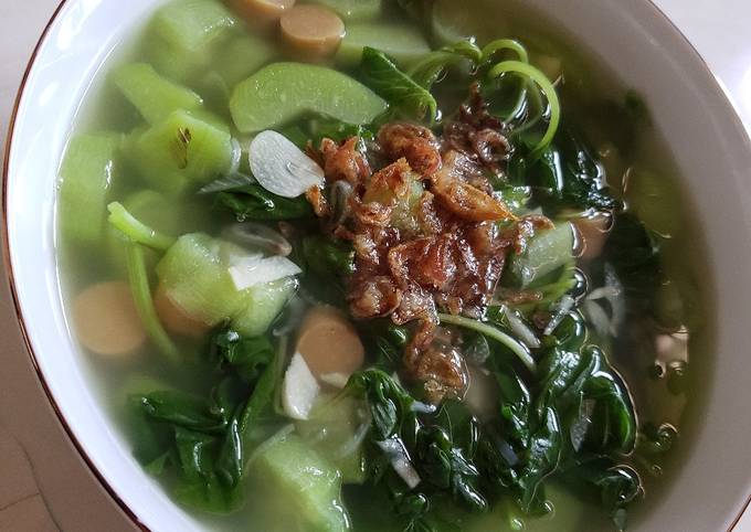 Resep Sup Detox Bayam dan Lemon