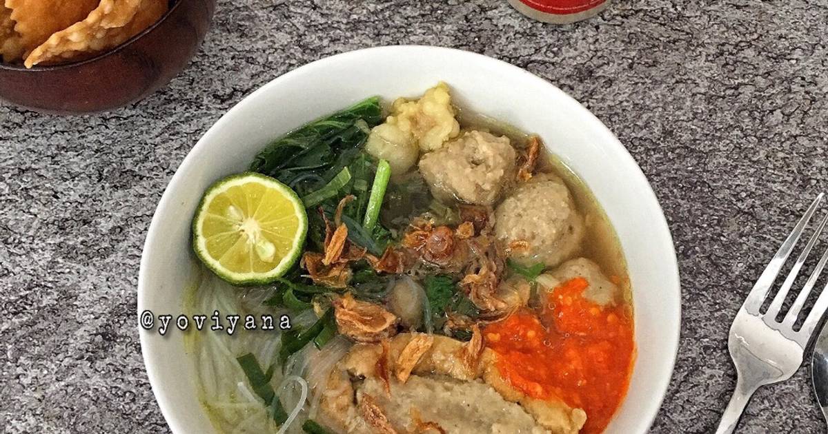 Resep Kuah Kaldu Bakso Sapi Oleh Yovi Yana Cookpad