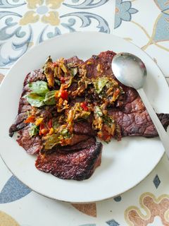 Foto resep Pencok Paru Sapi