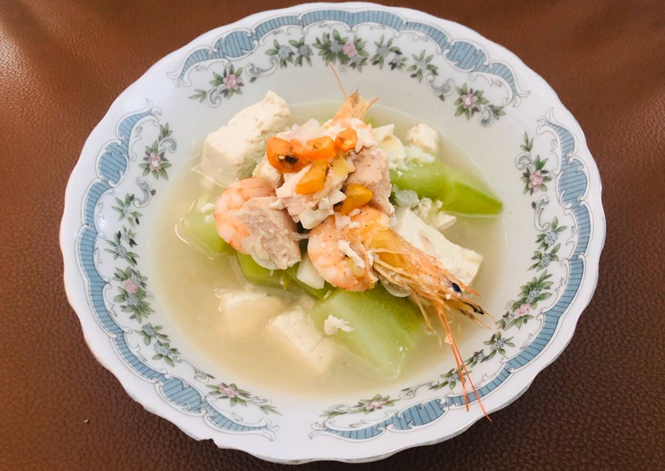 Soup Tahu Ayam Udang Netral