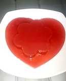 Pudding Buah Semangka (Special Hari Valentine)
