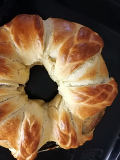 Mákos kalács koszorú recept fotója