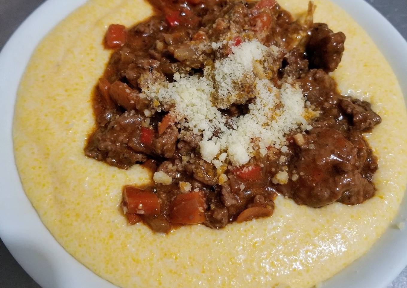 POLENTA CON BOLOGNESA!!!