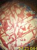 Torta con forma de corazón rellena de membrillo ❤️💞💕♥️💝💖