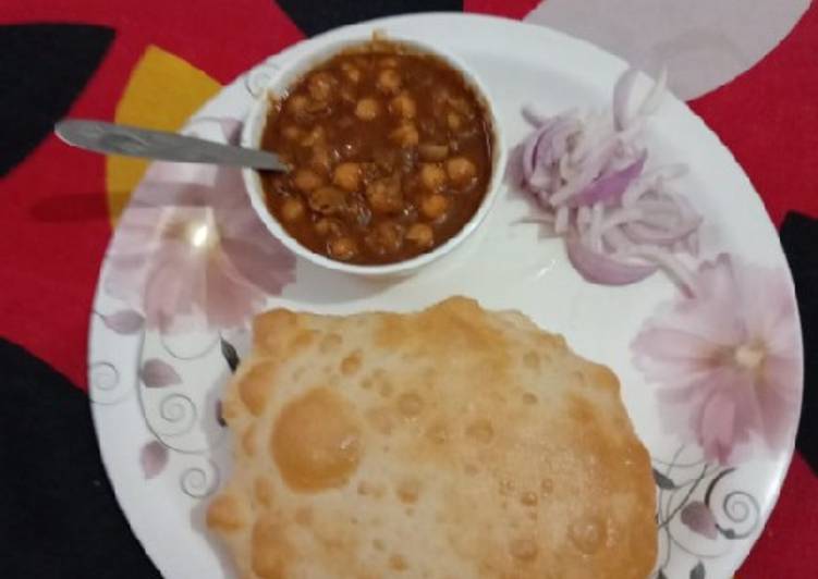 Easiest Way to Make Any-night-of-the-week Chole bhature