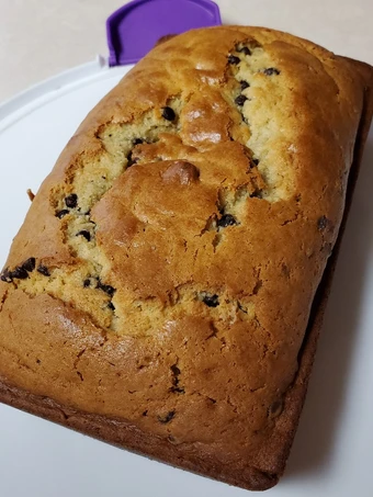 Simple Way Prepare Recipe Chocolate Chip Banana Bread that is Can Pamper Your Tongue, Really Delicious}