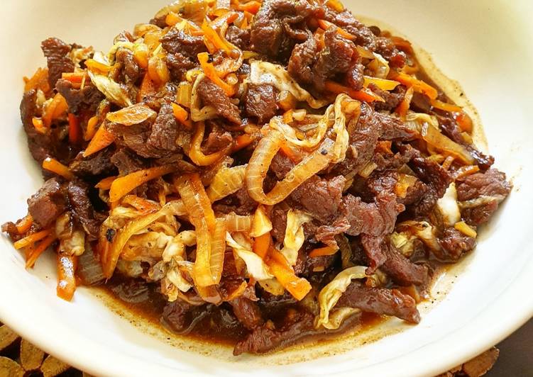 Stir Fried Beef With Vegetables