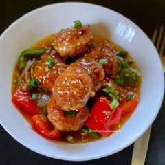 A picture of Chicken Manchurian.