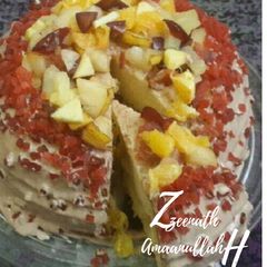 A picture of Fresh Fruit Cake.