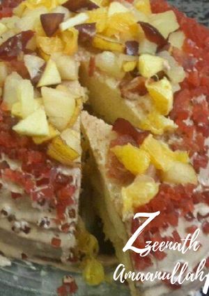A picture of Fresh Fruit Cake.