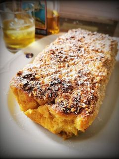 Una foto de Bizcocho de Mango y Almendra