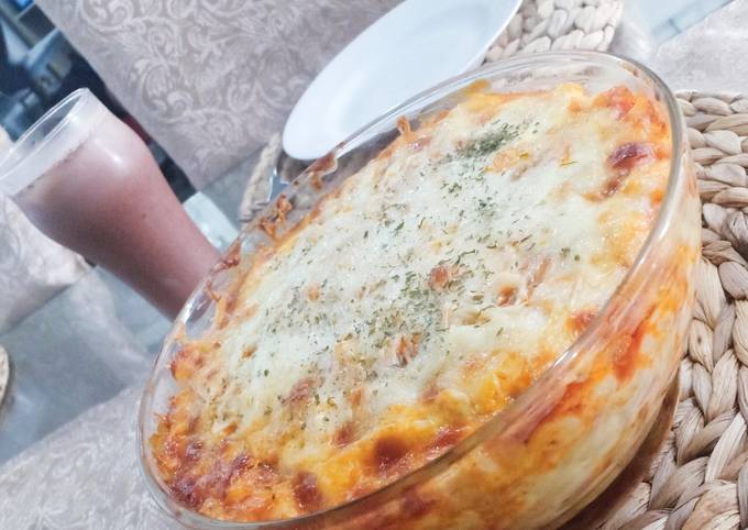Bagaimana Membuat Macaroni Schotel Panggang (pertama kali nyoba, gampang banget), Bikin Ngiler