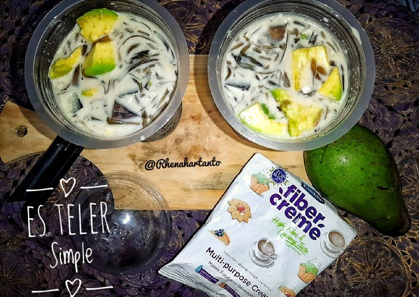 Es Teler Simple Fibercreme