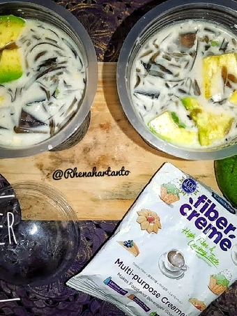 Cara Gampang Membuat Resep Es Teler Simple Fibercreme yang Lezat Sekali Anti Ribet, Uenak Banget