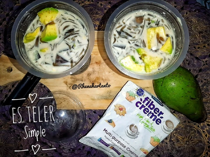 Cara Gampang Membuat Resep Es Teler Simple Fibercreme yang Lezat Sekali Anti Ribet, Uenak Banget