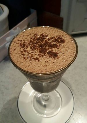 صورة لوصفة ميلك شيك بارد