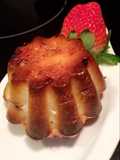 Cupcake de yougurt y harina de almendras