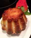 Cupcake de yougurt y harina de almendras