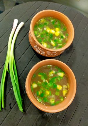 A picture of Mixed Vegetable Soup.