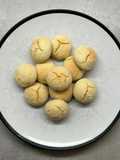 Biscotti morbidi al limone (stile crinkle)