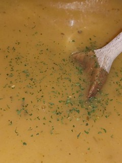 A picture of My potato and veg soup.