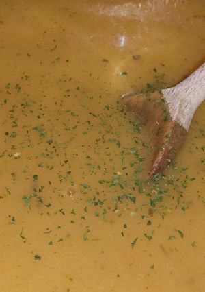 A picture of My potato and veg soup.