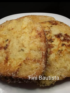 Una foto de Torrijas saladas