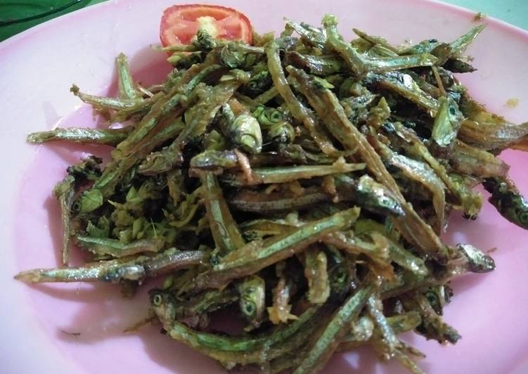 Ikan Rono sambel kecombrang